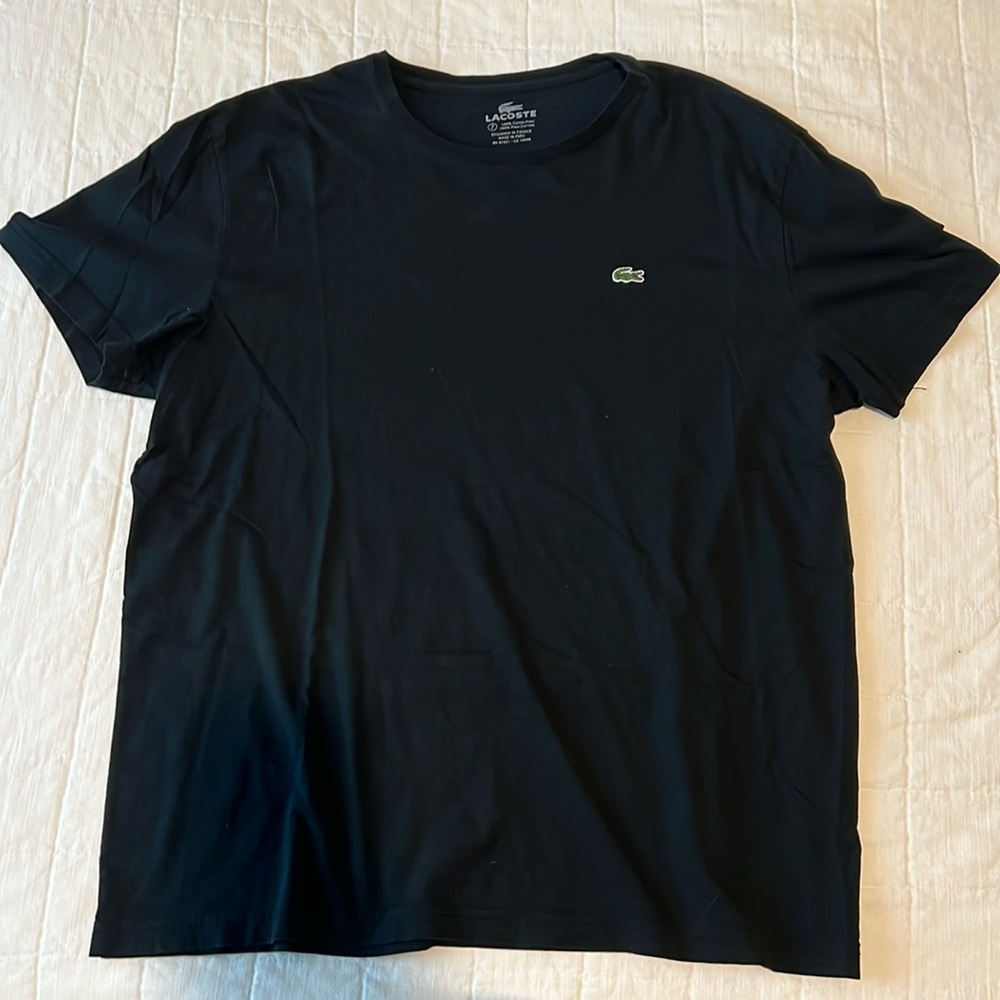 Lacoste Men’s Black Tshirt